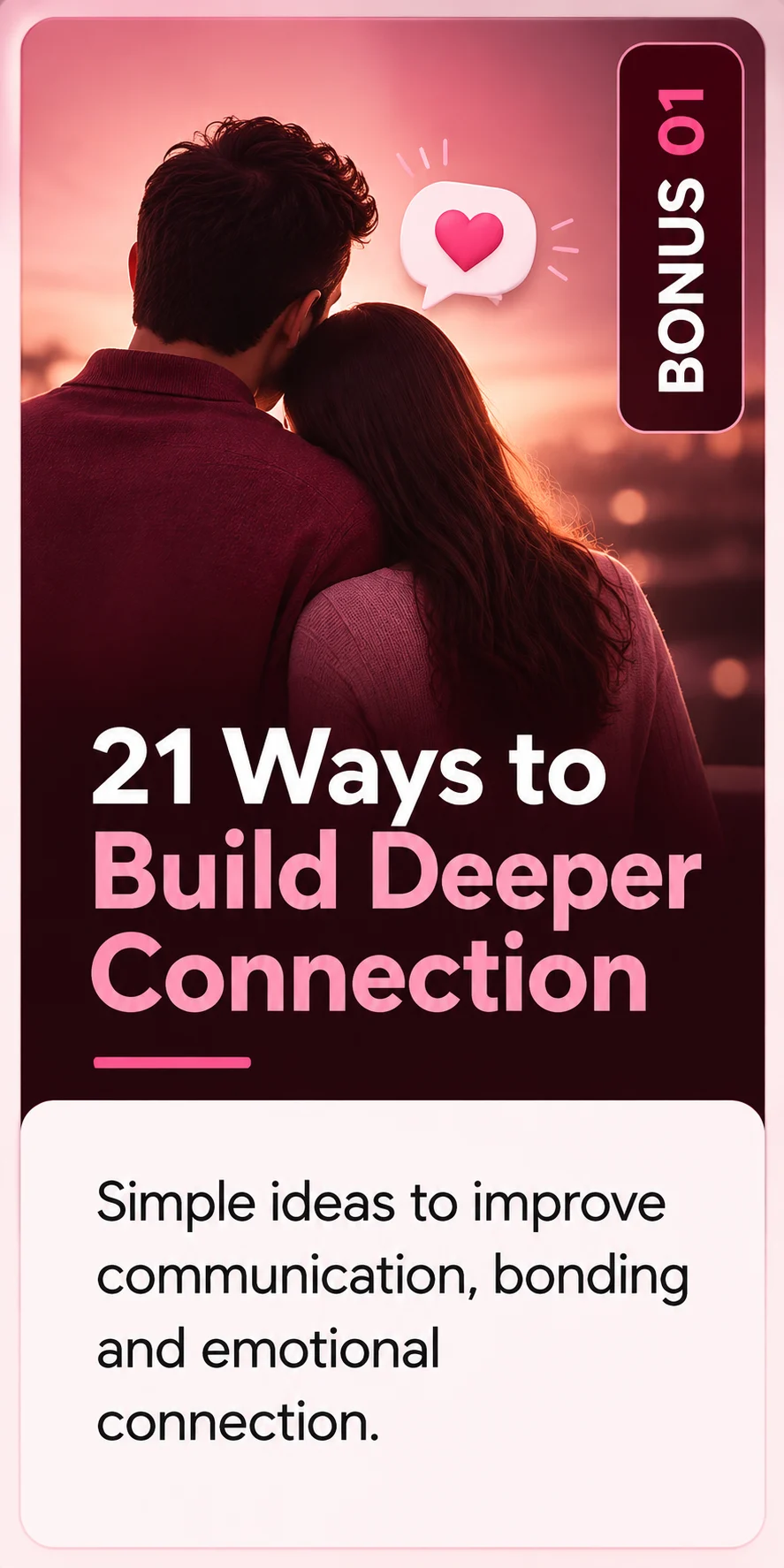 21 Ways to Build Deeper Connection